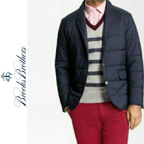 Brooks Brothers Other - Brooks Brothers Men's Navy Quilted Blazer